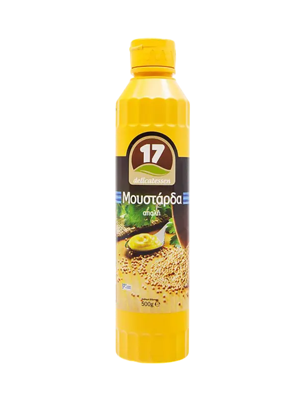 17Delikatessen Senf mild 500 ml (Saucen & Pasten) - Bild 1