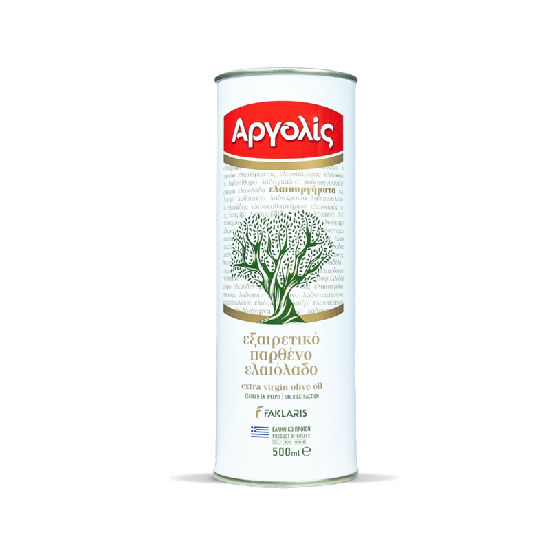 Argolis extra reines Olivenöl 500 ml Tin (Öl & Oliven) - Bild 1