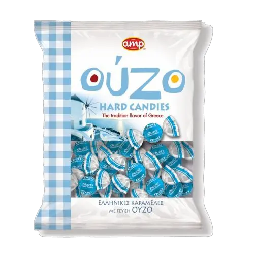 Hard Candies Crystal Ball Bonbons Ouzo 300g (Schokolade & Süssigkeiten) - Bild 1
