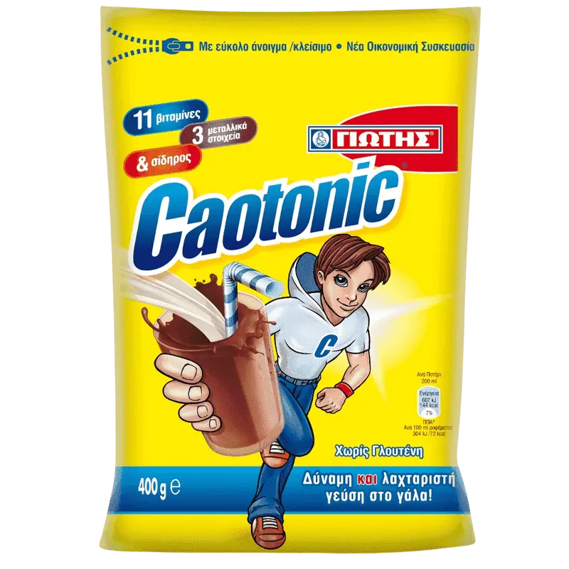 Jotis Caotonik Schokoladengetränke Gluten Frei 400g (Babynahrung & Kinder Milch) - Bild 1