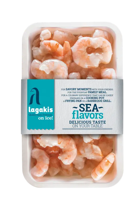 Lagakis Garides (Gardelen) geschälte 425g (Fisch TK) - Bild 1