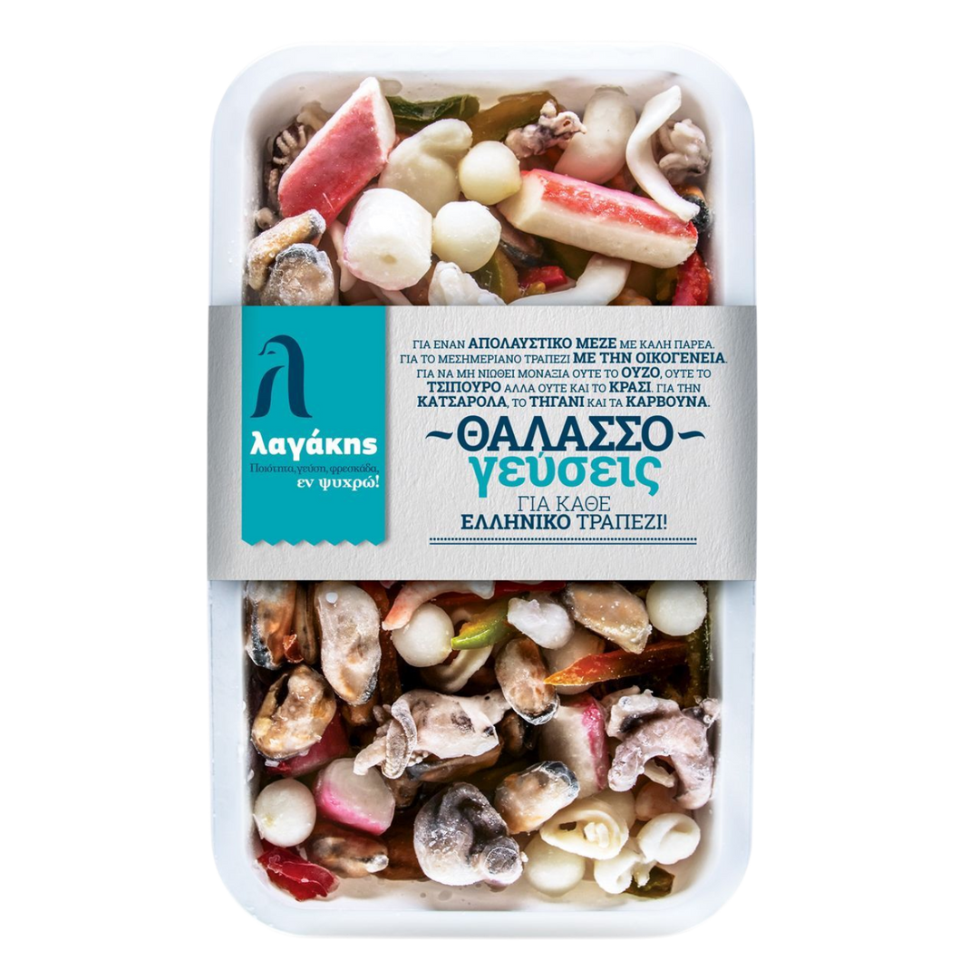 Lagakis Meeresfrüchte gemischt Gemüse 425g (Fisch TK) - Bild 1