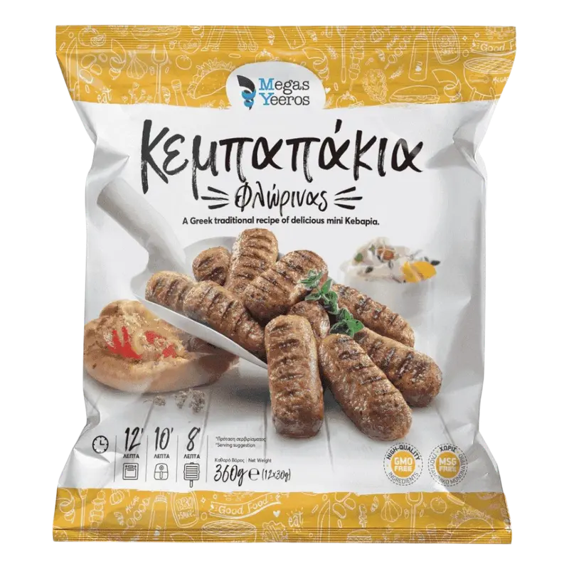 Megas Yeeros Mini Kebab aus Florina 12St / 360g (Fleisch) - Bild 1