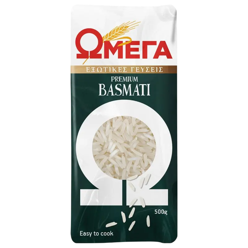 Omega Reis Basmati Premium 500g (Hülsenfrüchte & Reis) - Bild 1