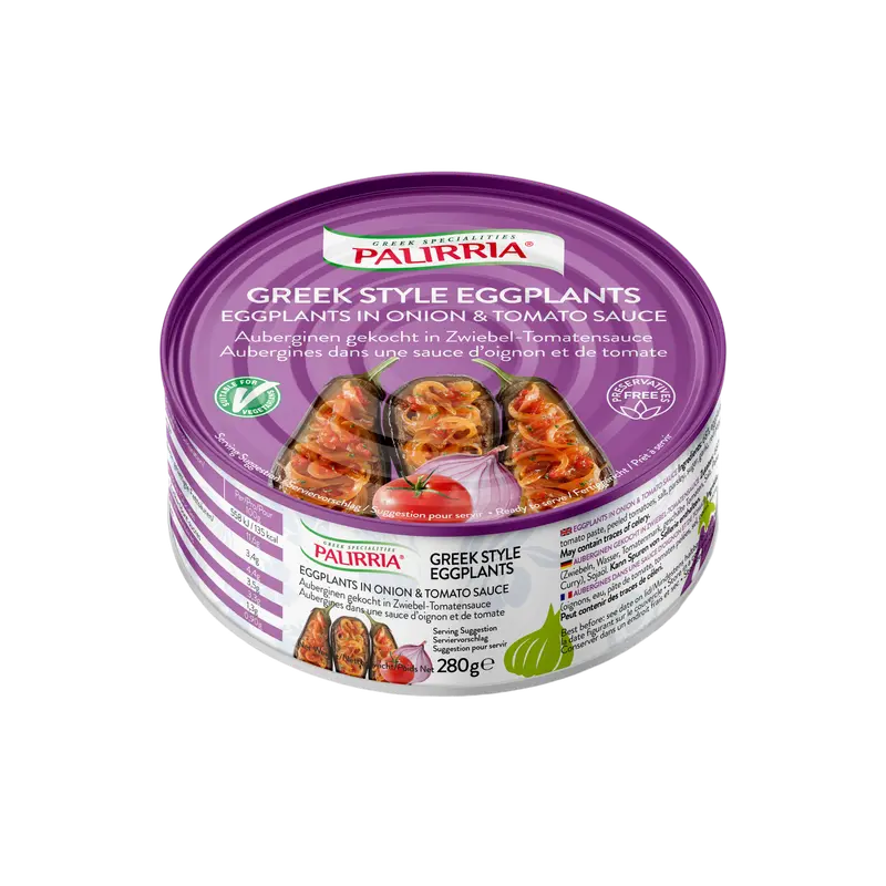 Palirria Auberginen in Tomatensosse & Zwiebel (Imam) 280g (Fertiggerichte & Konserven) - Bild 1