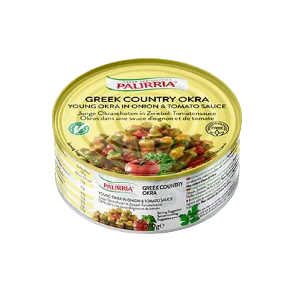 Palirria Okra fein in Zwiebel & Tomatesosse 280g (Fertiggerichte & Konserven) - Bild 1