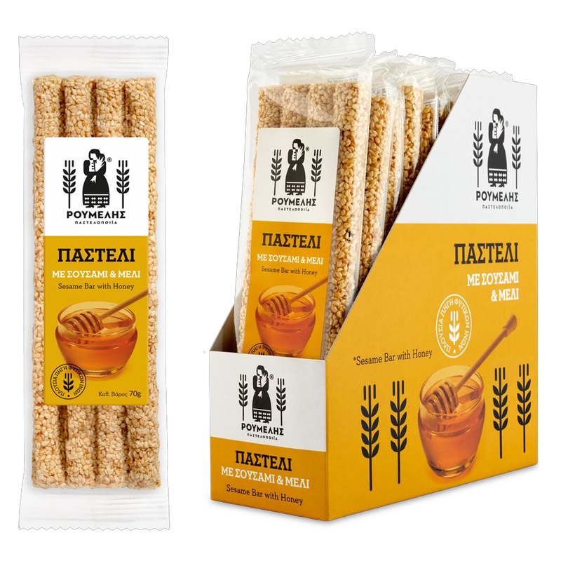 Roumelis Pasteli mit Sesam 70g (Nüsse & Pasteli & Cerealien) - Bild 1