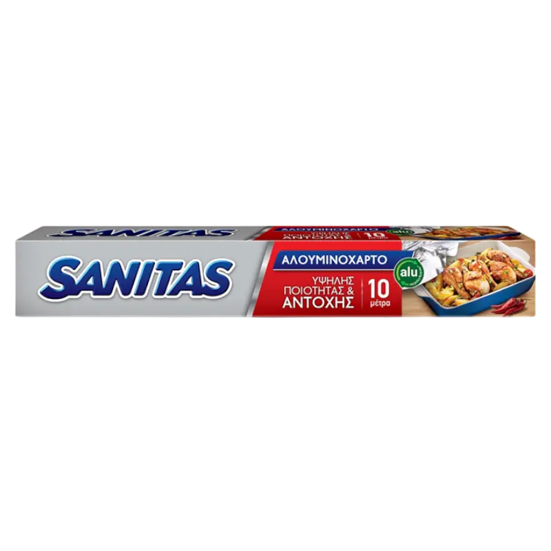 Sanitas Aluminiumfolie 10Mx29Cm (Küche & Haushalt) - Bild 1