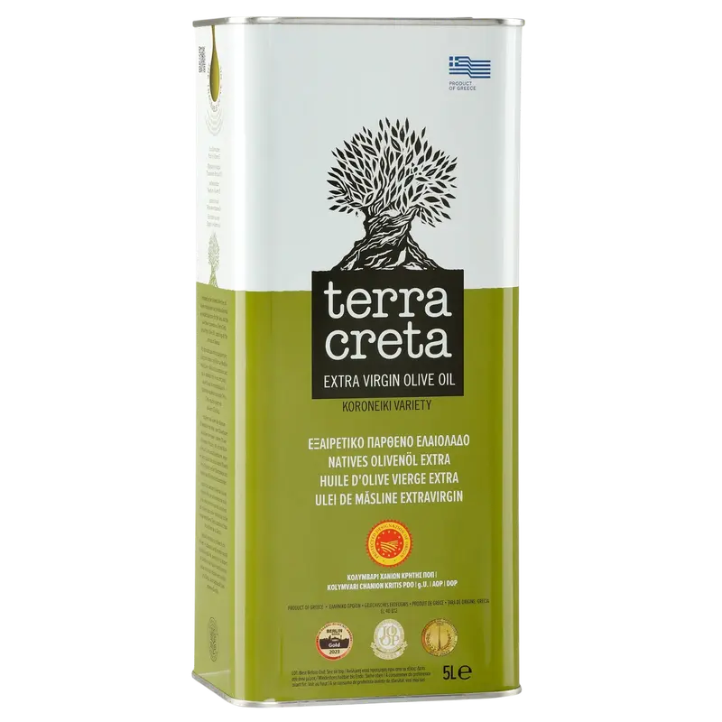 Terra Creta extra reines Olivenöl 5 Liter Tin (Öl & Oliven) - Bild 1