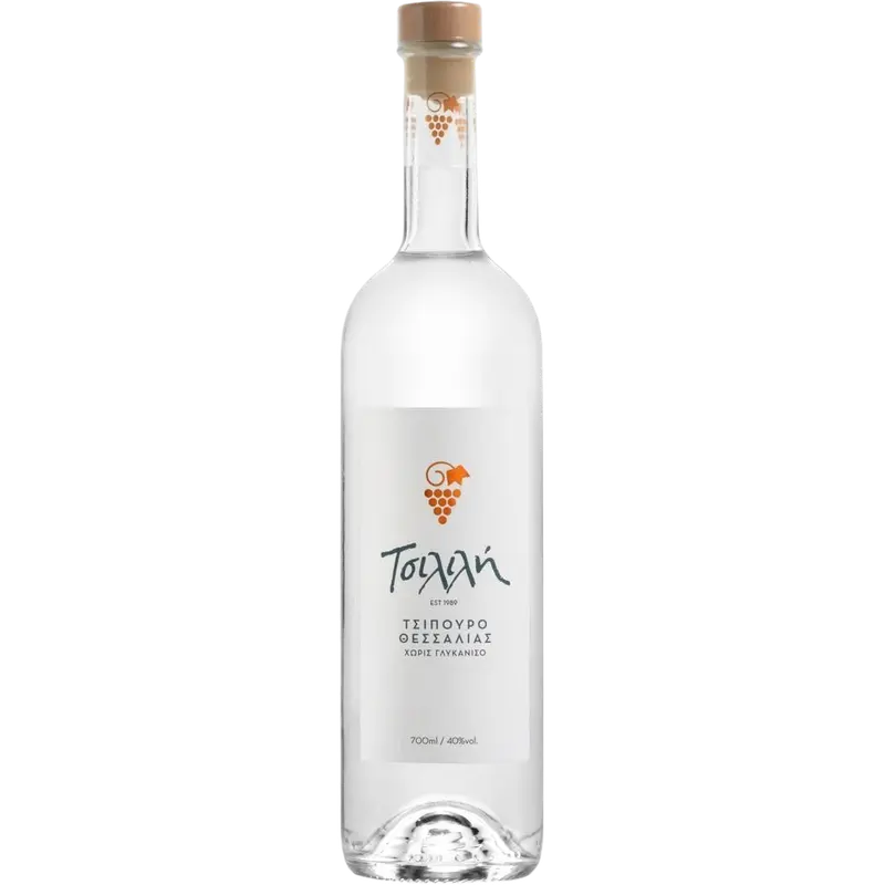 Tsililis Tsipouro 40% ohne Anis 700 ml (Ouzo & Tsipouro) - Bild 1