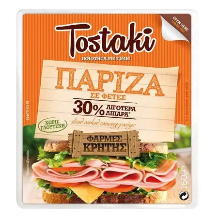 Creta Tostaki Pariza in Scheiben 160g (Wurst & Fleisch) - Bild 1