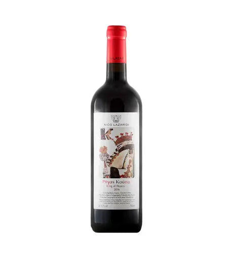 Lazaridis King Of Hearts Rotwein trocken 2017 13% vol 750 ml (Rotwein) - Bild 1