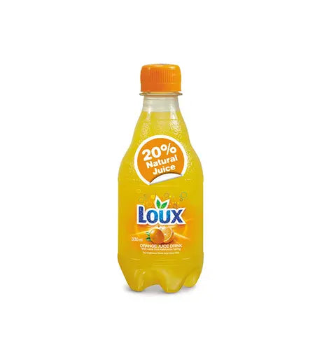 Loux Orangen mit Kohlensäure 330 ml Flasche (Säfte & Getränke) - Bild 1