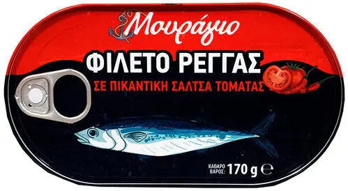 Muragio Hering (Regga) Filet in pikanter Sosse 100g (Fertiggerichte & Konserven) - Bild 1