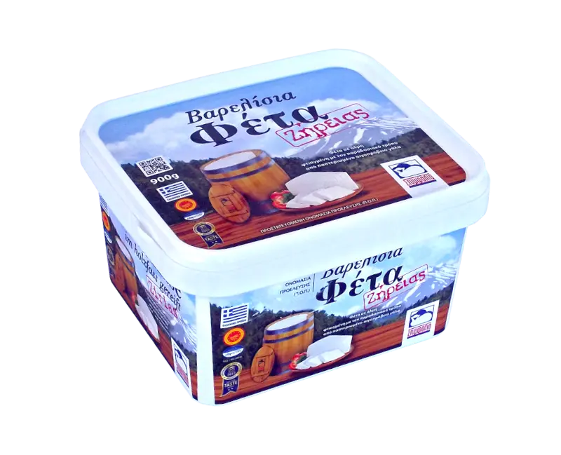 Stymfalia Feta Zirias aus Schaf-Ziegenmilch in Salzlake 900g (Feta) - Bild 1