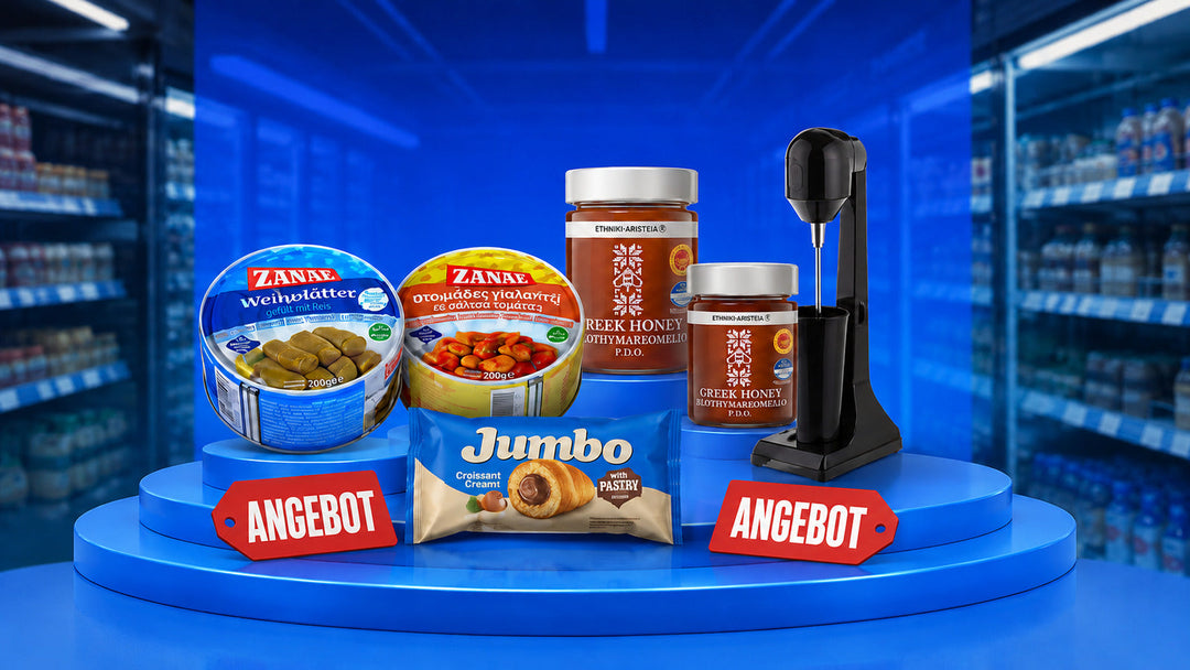 Aktuelle griechische Wochenangebote bei GM Markt
