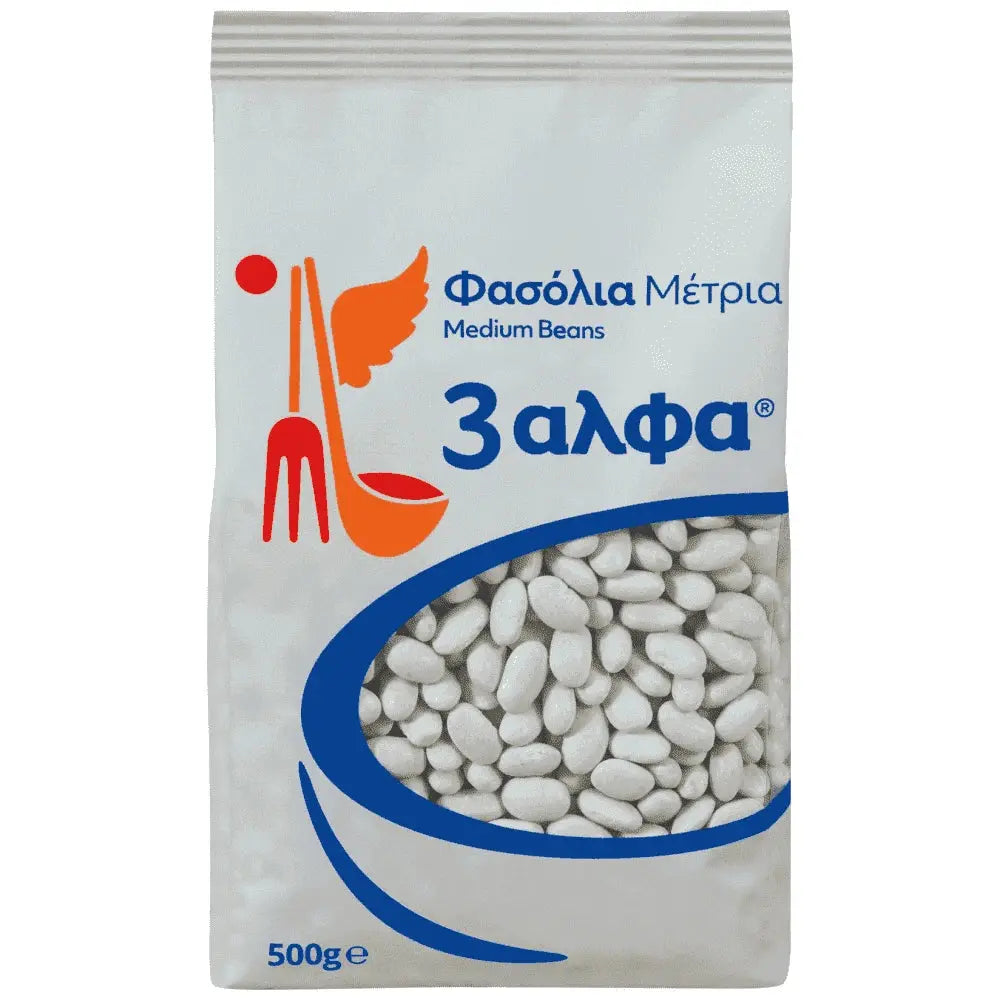 3A Bohnen mittel 500g (Hülsenfrüchte & Reis) - Bild 1