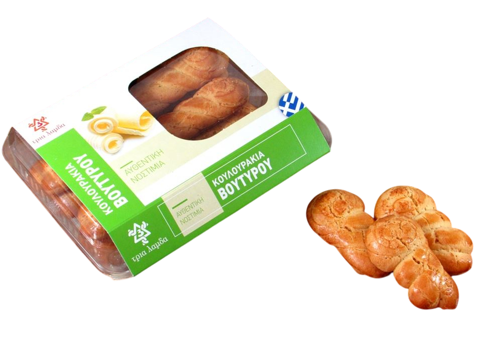 3L Plätzchen Zopf mit Butter 300g (Gebäck & Kekse) - Bild 1