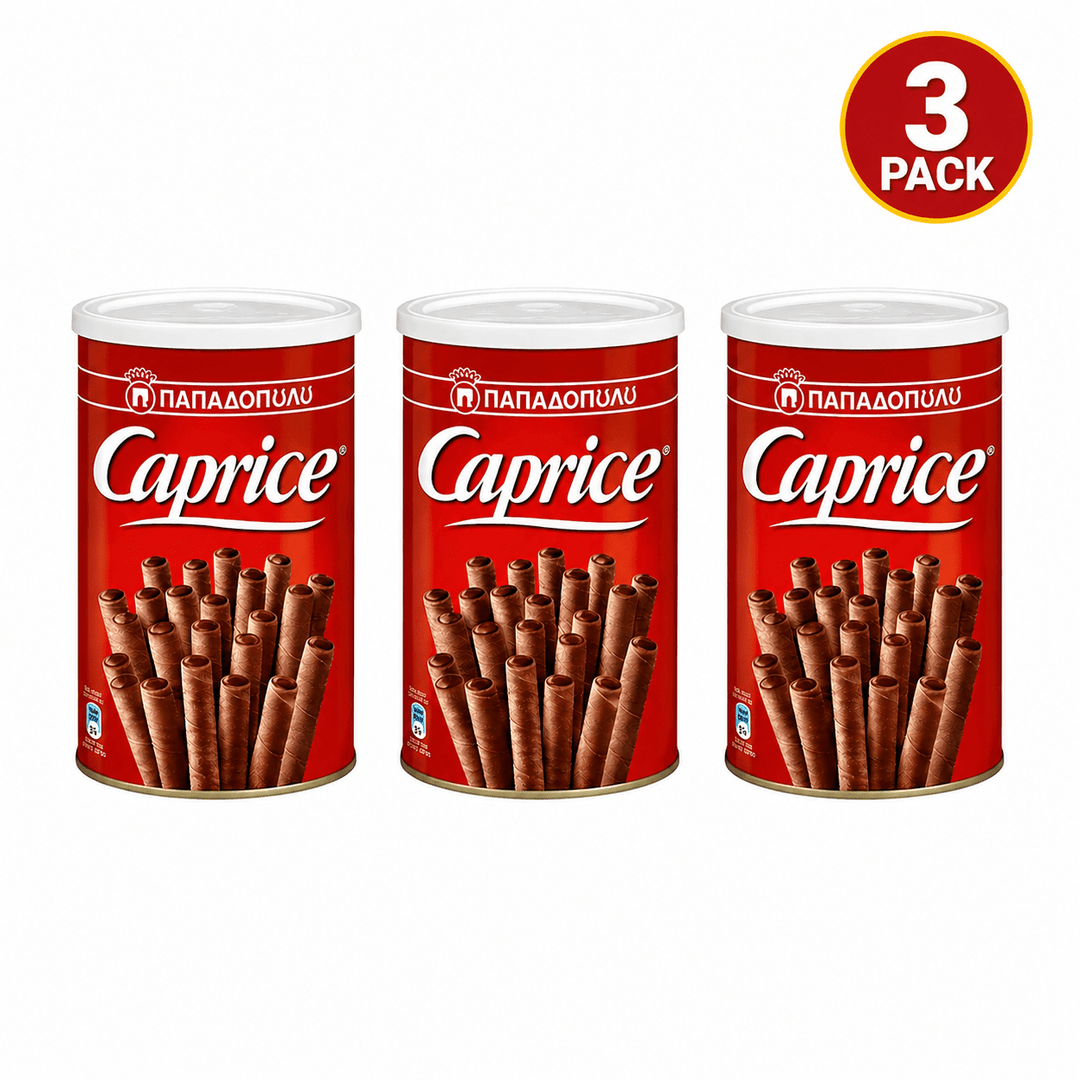 3x Papadopoulos Caprice Schokoröllchen Classic Mini 115g "Sparset" - GM Markt Eshop