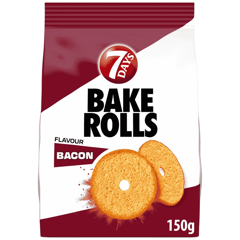 7Days Bake Rolls Speck 150g - GM Markt Eshop