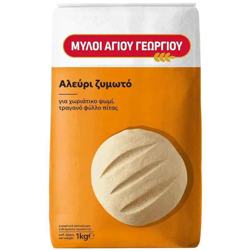 Ag Georgiou Mehl geknetet (Zimoto) 1 kg (Backzutaten) - Bild 1