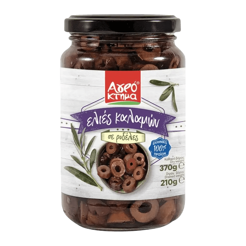 Agroktima Olivenringe Kalamon in Glas 210g - GM Markt Eshop