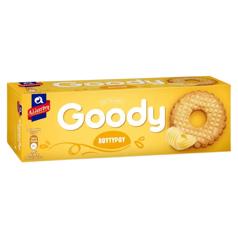Allatini Goody Kekse mit Butter 175g (Gebäck & Kekse) - Bild 1