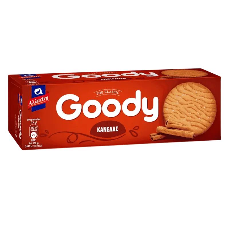Allatini Goody Kekse mit Zimt 185g (Gebäck & Kekse) - Bild 1