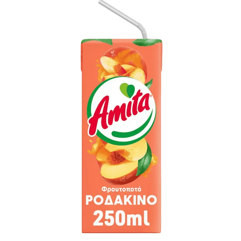 Amita Pfirsich Nektar 250 ml - GM Markt Eshop