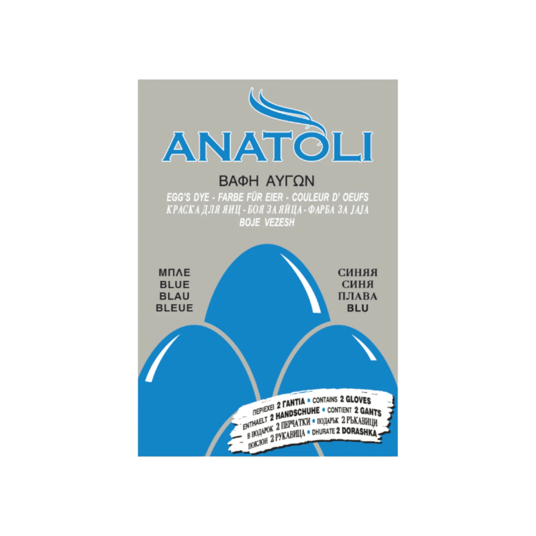 Anatoli Eierfarbe Blau 3 g - GM Markt Eshop