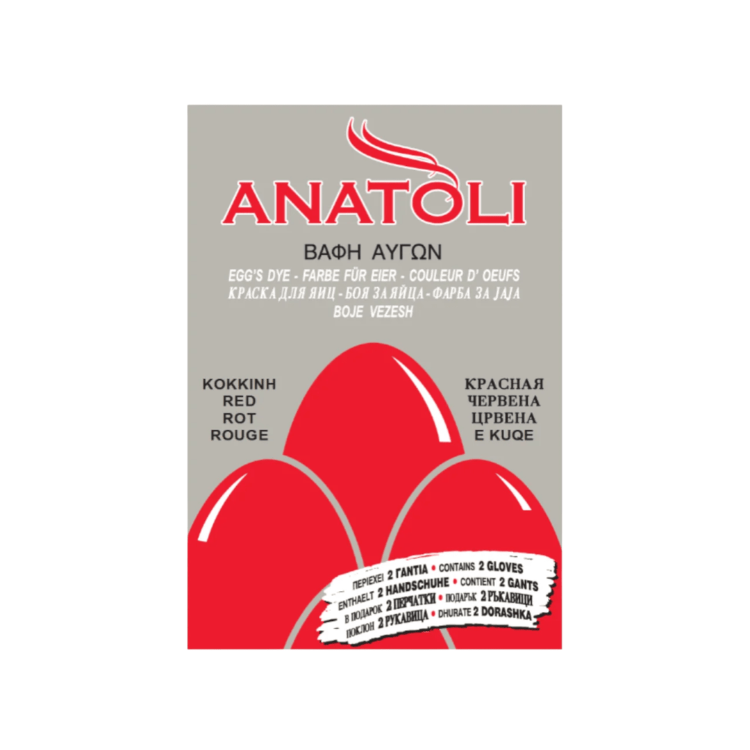 Anatoli Eierfarbe rot 3 g - GM Markt Eshop