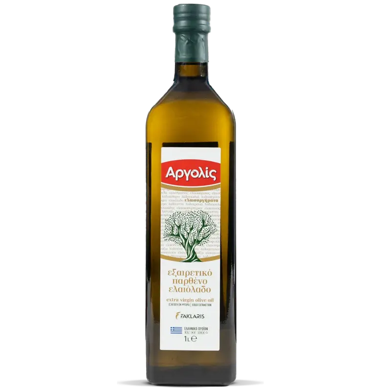 Argolis extra reines Olivenöl in Glas 0,1-0,8 1 Liter (Öl & Oliven) - Bild 1