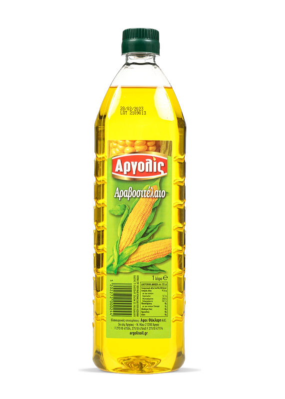 Argolis Maisöl Pet 1 Liter (Öl & Oliven) - Bild 1