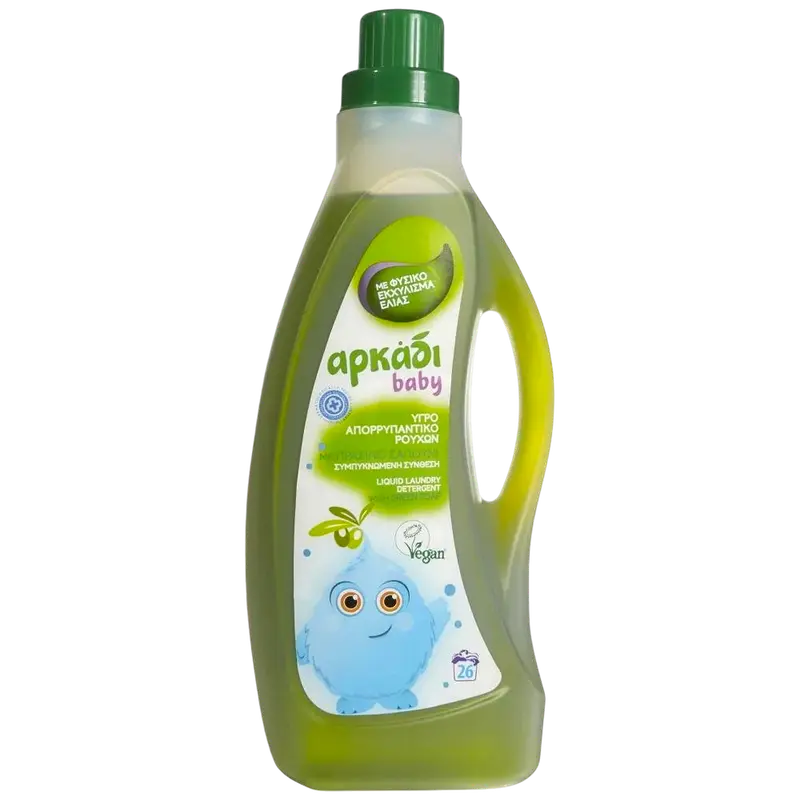 Arkadi Reinigungsflüssigkeit Grüne Seife für Baby 1575 ml / 26Was - GM Markt Eshop