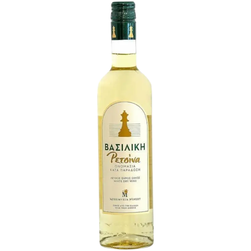 Basiliki Retsina trockener Weisswein 500 ml (Retsina) - Bild 1