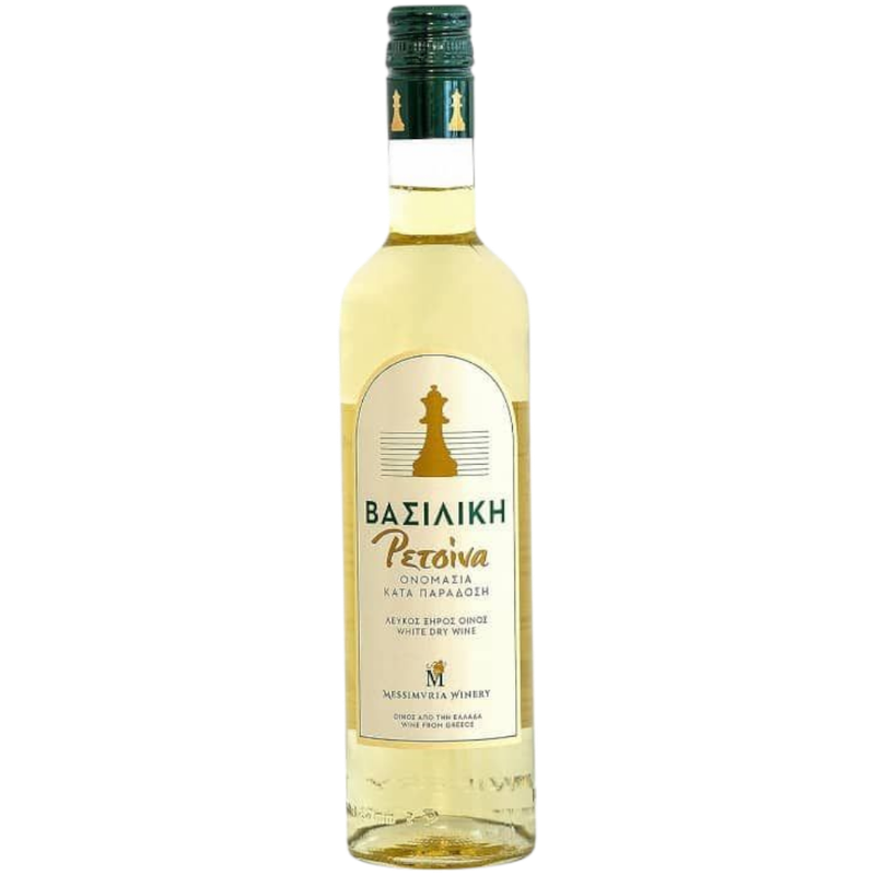 Basiliki Retsina trockener Weisswein 500 ml (Retsina) - Bild 1