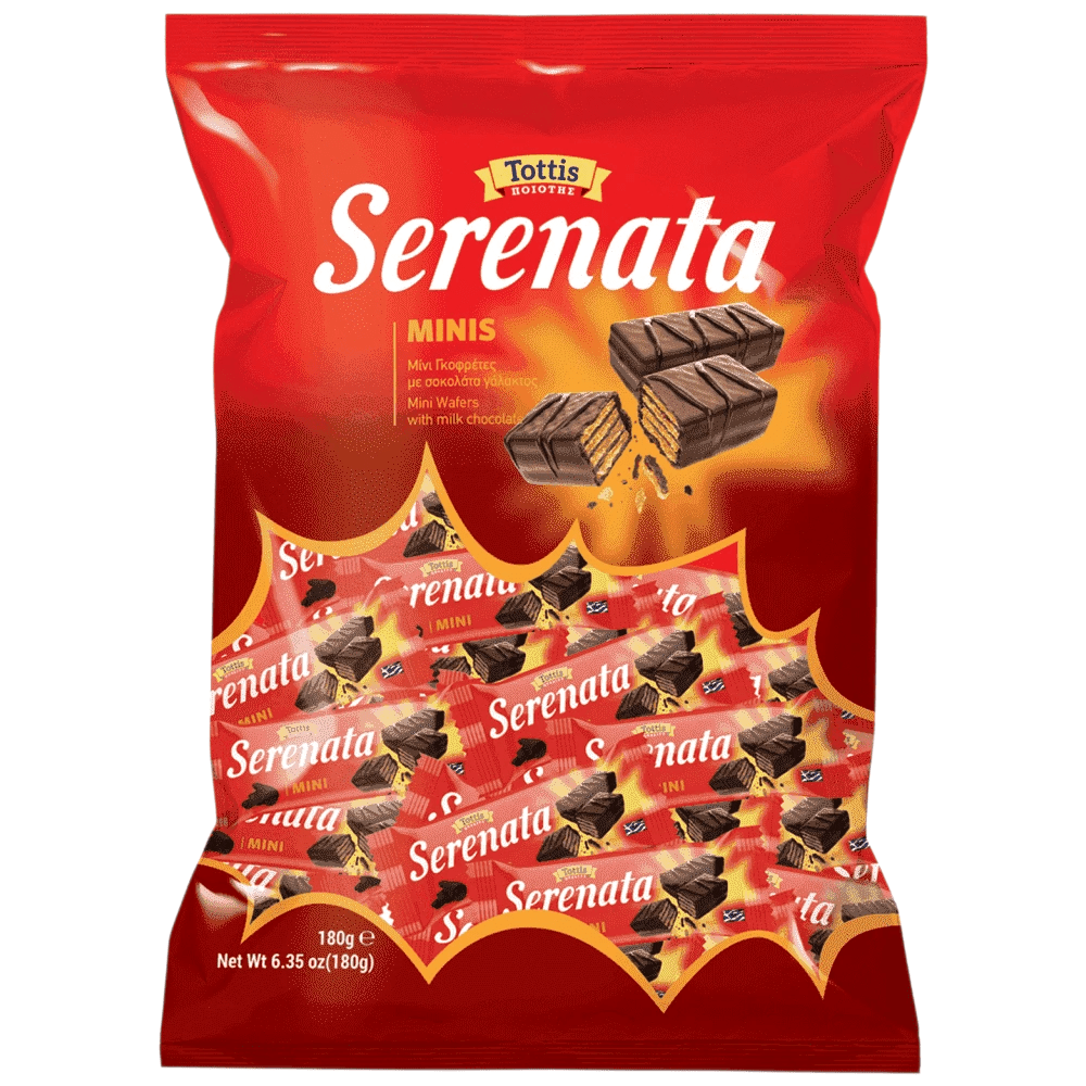 Bingo Serenata Mini Waffelschokolade 180g - GM Markt Eshop