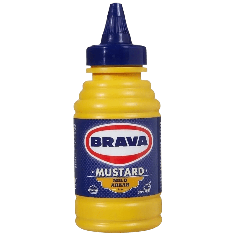 Brava Senf Squeese mild glutenfrei 250 ml - GM Markt Eshop