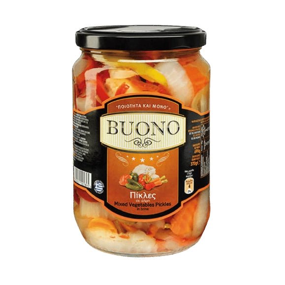Buono Pickles Eingelegt in Salzlake 690g - GM Markt Eshop