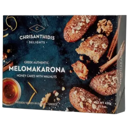 Chrisanthidis Melomakarona Griechische Weinachtskekse 430g (Saisonale Produkte) - Bild 1