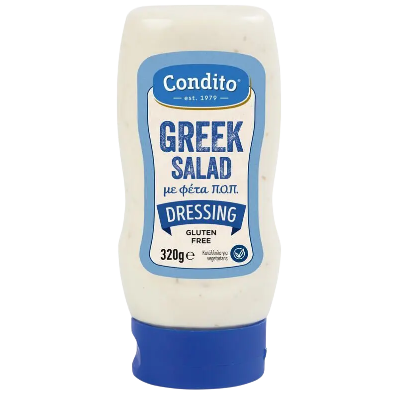Condito Dressing Griechishe Salat mit Feta Käse 320g (Saucen & Pasten) - Bild 1