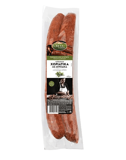 Creta Farms Landwurst aus Schwein mit Kräuter 400g - GM Markt Eshop