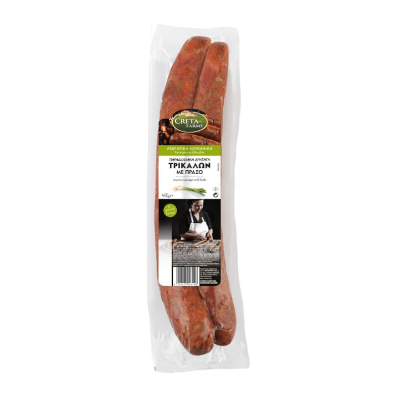 Creta Farms Landwurst aus Schwein mit Lauch 400g (Wurst & Fleisch) - Bild 1