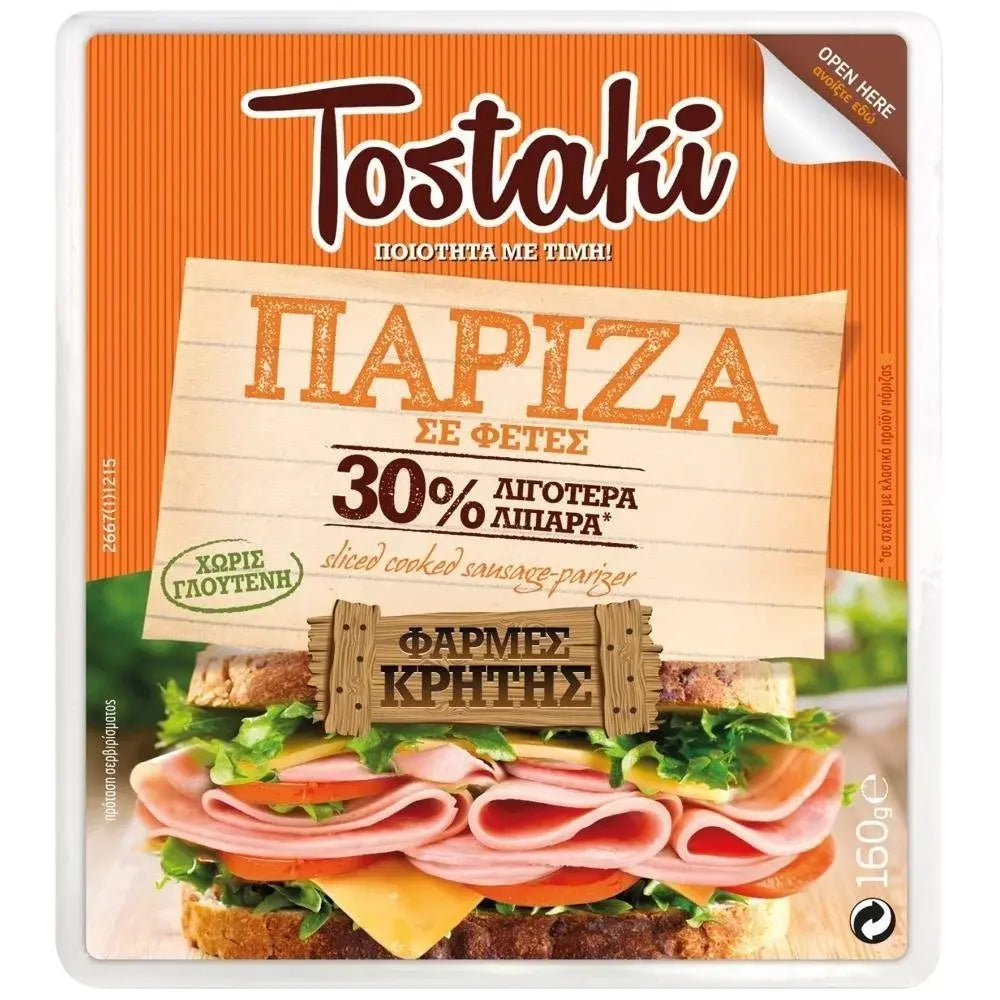 Creta Tostaki Pariza in Scheiben 160g (Wurst & Fleisch) - Bild 1