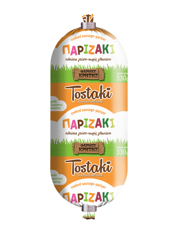 Creta Tostaki Parizaki Gluten Frei 330g (Wurst & Fleisch) - Bild 1