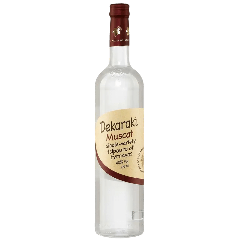 Dekaraki Tsipouro Moschato Tyrnavou 40% vol 700 ml - GM Markt Eshop