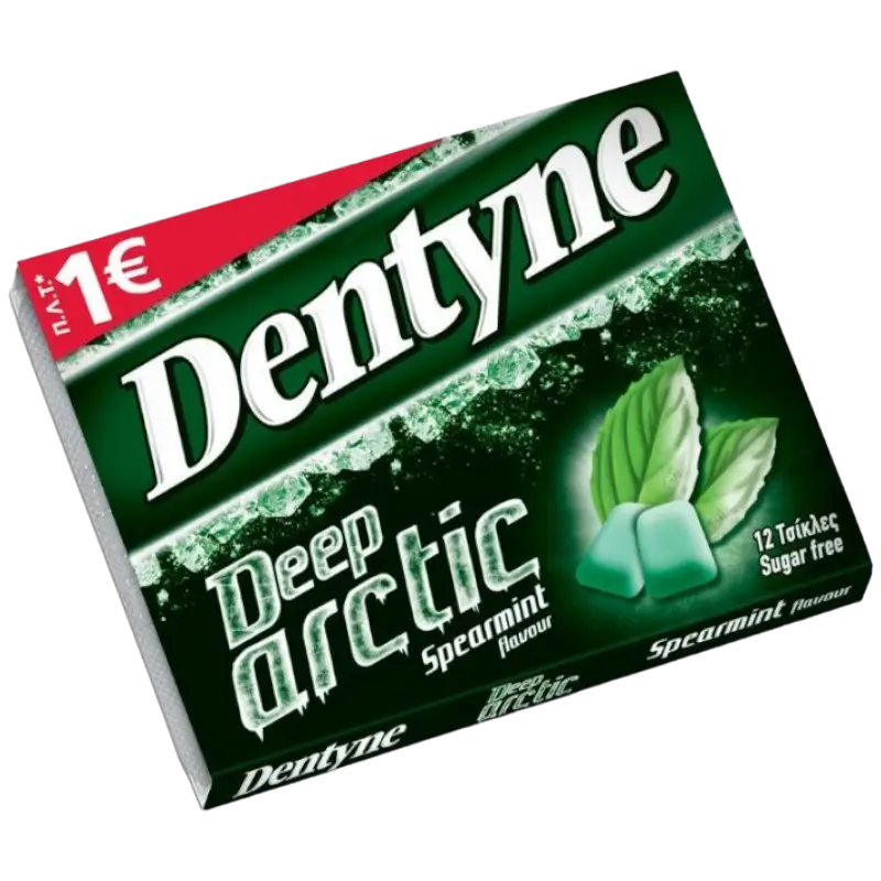 Dentyne Arctic Kaugummi Grüne Minze 16. 8 g (Schokolade & Süssigkeiten) - Bild 1