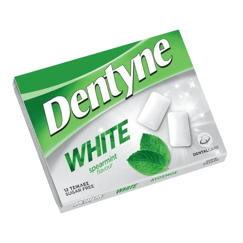Dentyne White Kaugummi Grüneminze 16. 8 g (Schokolade & Süssigkeiten) - Bild 1