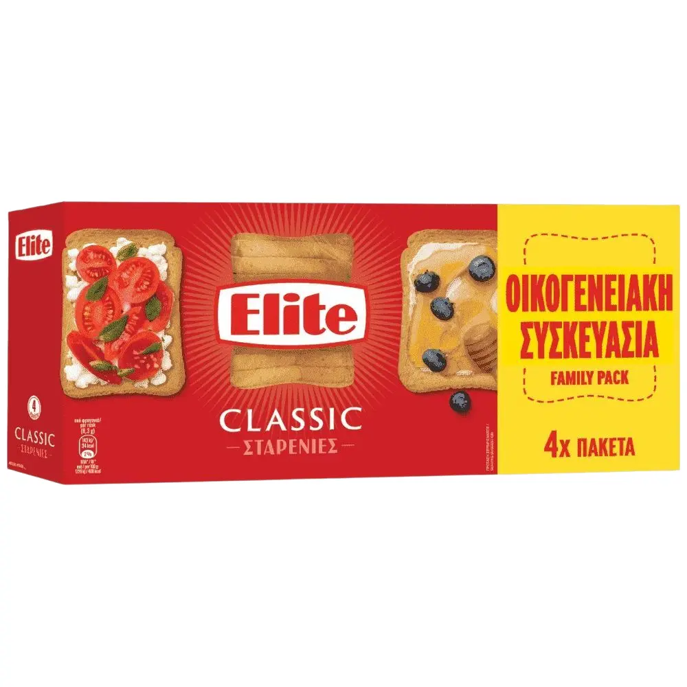 Elite Zwieback Weizen 4 x 500g (Gebäck & Kekse) - Bild 1