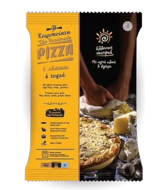 Elliniki Nostimia Pizza 4 Käsesorten 550g (Pizza) - Bild 1